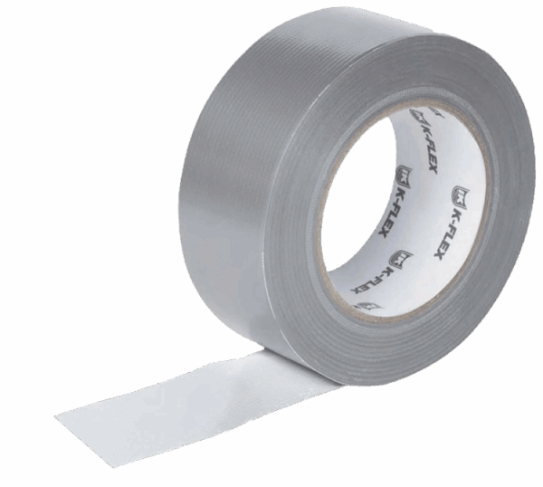 Лента ТПЛ серая 48мм 50м DUCT 1604H silver K-FLEX 85NDAL48050164S
