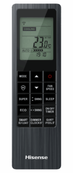 Инверторная сплит-система серии BLACK CRYSTAL SUPER DC Inverter Wi-Fi AS-10UW4RVETG01(B) (комплект) — изображение 5