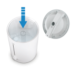 Ультразвуковой увлажнитель с механическим управлением серии TENTOU USH-TTM7201WC — изображение 10