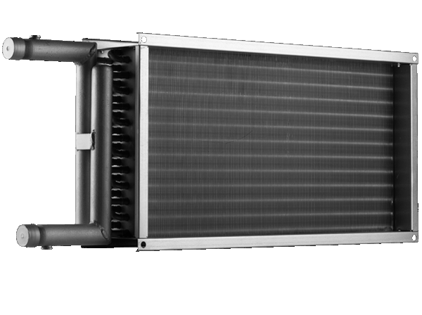 Водяной нагреватель для прямоугольных каналов ZWS 1000x500-3