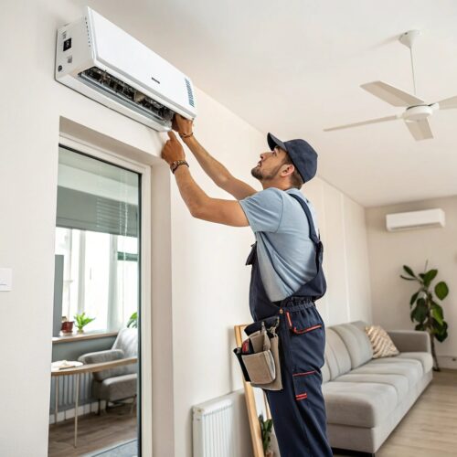 Монтаж кондиционера